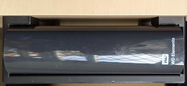 Western Digital Elements Hard Drive Under Desk Mount