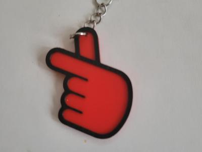 korean heart sign bts kpop keychain