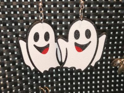 Halloween ghosts earrings