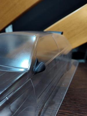 REARVIEW MIRROR RENAULT CLIO MAXI 1/10 BODY TAMIYA AND TEAMC