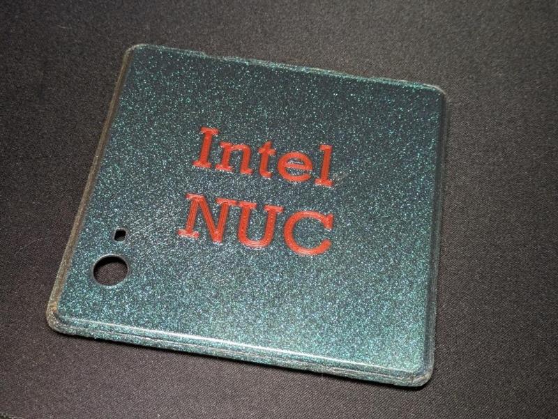 Intel NUC Cover Plate MMU