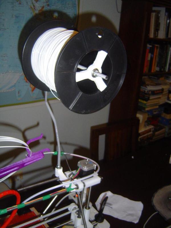 Prusa Mendel Filament Spool Holder