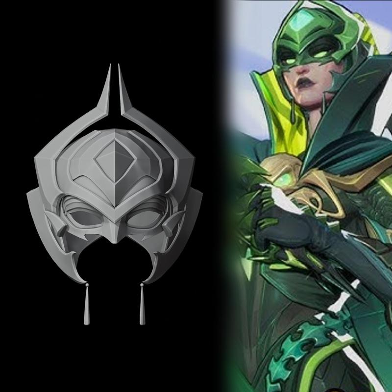 Hela - Goddess of Death skin - Helmet - Marvel Rivals Cosplay Prop