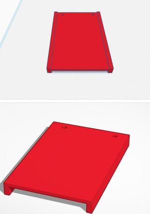 Rear panel 3 / Truck / Knight Rider