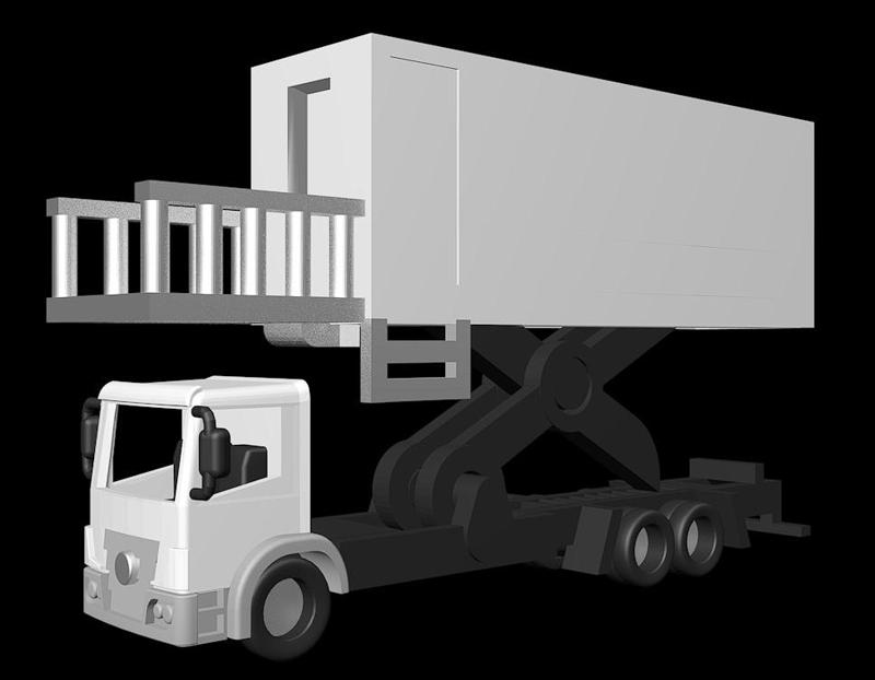 Catering Truck 1:400