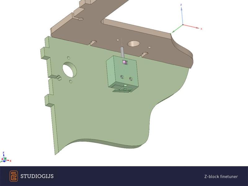 Z-level finetuner for Ultimaker