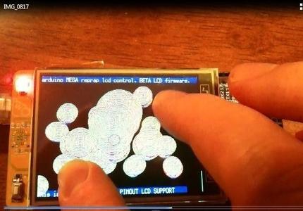 LCD TOUCH WITH PINCH ZOOM for marlin firmware hopefully