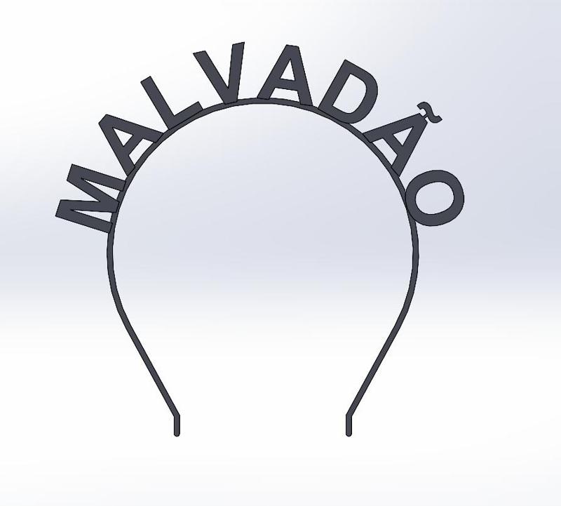 TIARA CARNAVAL - MALVADÃO