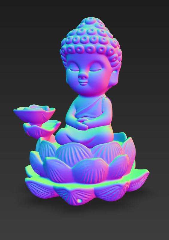 Buddha incense holder