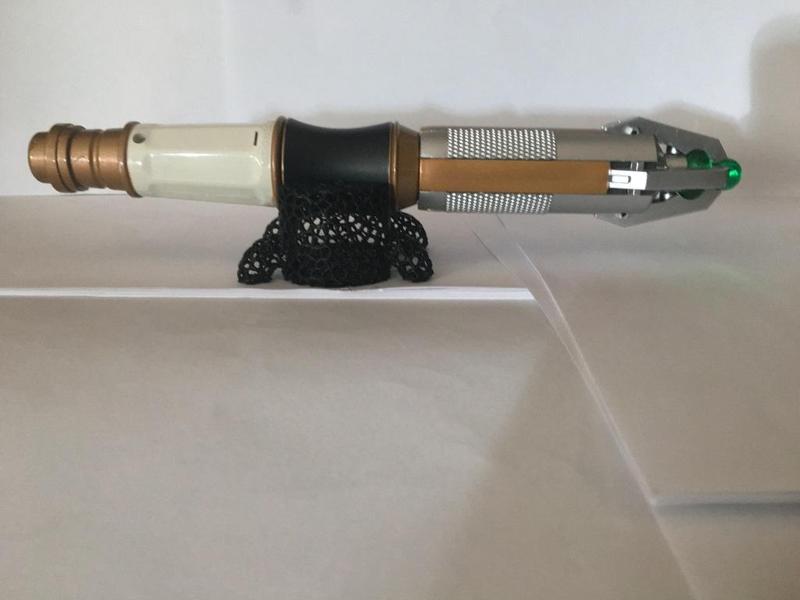 Sonic Screwdriver (Voronoi) Stand for 12 Doctor