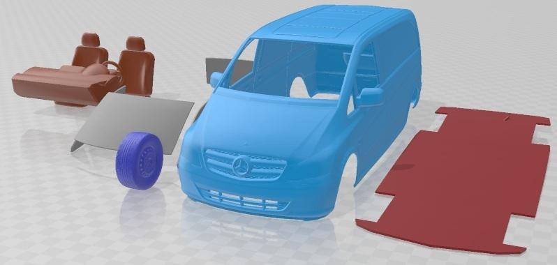 Mercedes Vito 2010 Panel Van Printable