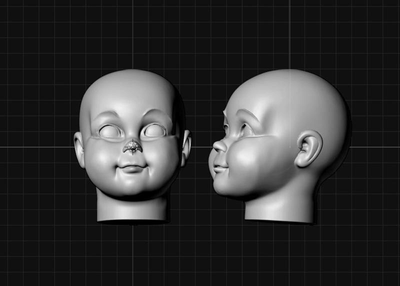 DOLLY DEAREST 1991 - DOLL HEAD