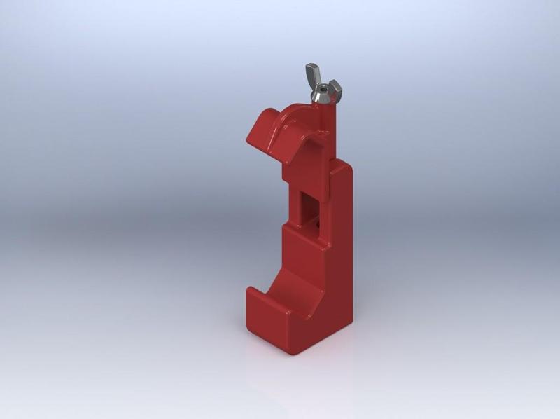 Smartphone clamp for tripod