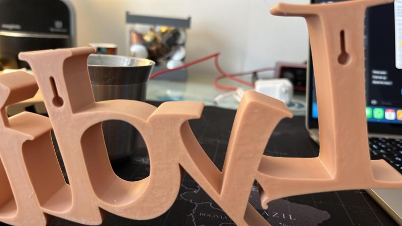 First name / last name LOUIS wall decoration