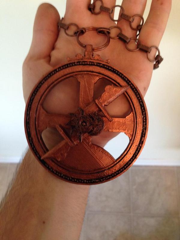 Ornamental Astrolabe Necklace