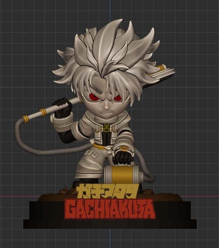 GACHIAKUTA CHARACTER CHIBI ( RUDO )
