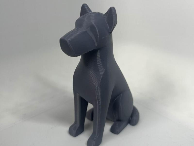 Modern Dog Sculpture Decor #1
