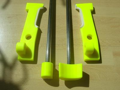 small foldable guitar stand (parametric)