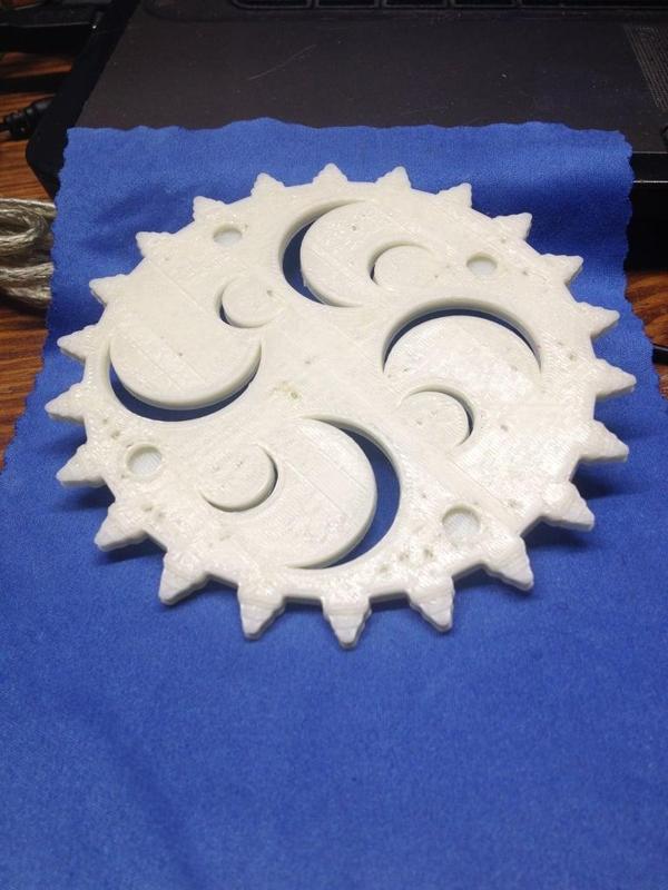 cresent moon small tooth 4 inch gear