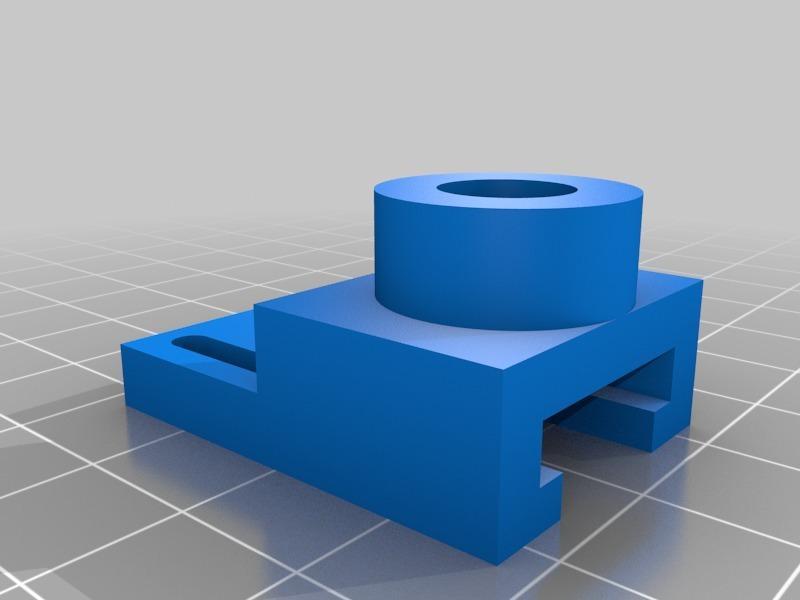E3D 1.75 and 3 mm compatible Bracket for Stuffmaker Evoloution