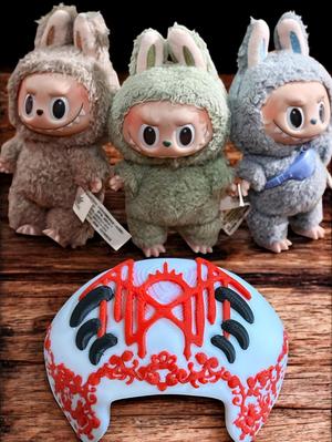 sleep token mask for Labubu