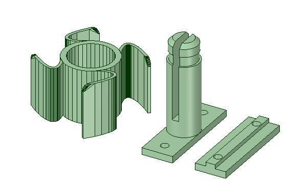Filament spoolholder for Felix