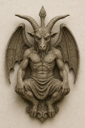 baphomet wall application