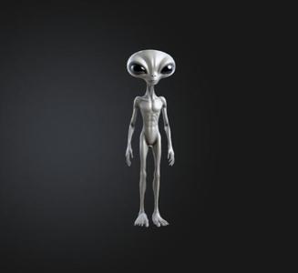 Cosmic Grey Alien