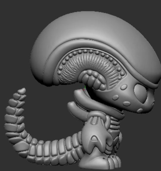 of A Xenomorph from Alien