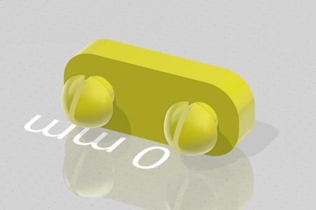 Hot glue gun part fix / Peça de conserto da pistola de cola quente