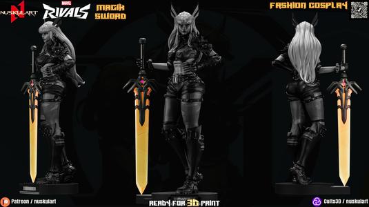 Magik Sword - Real Size - Marvel Rivals - Fashion Cosplay Props