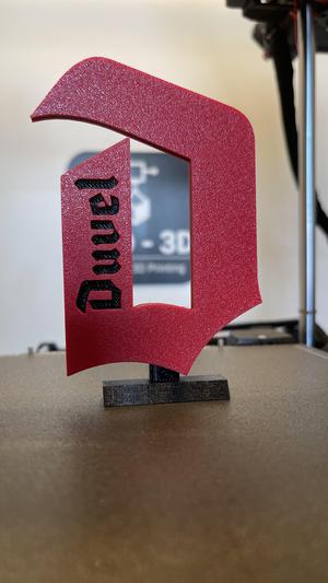 D + Duvel Sign - Logo with holder