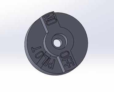 Robertshaw Knob 1751-012 / Robertshaw Valve Knob