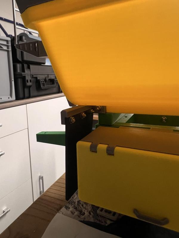 Dirt rubber holder Joskin Tridem