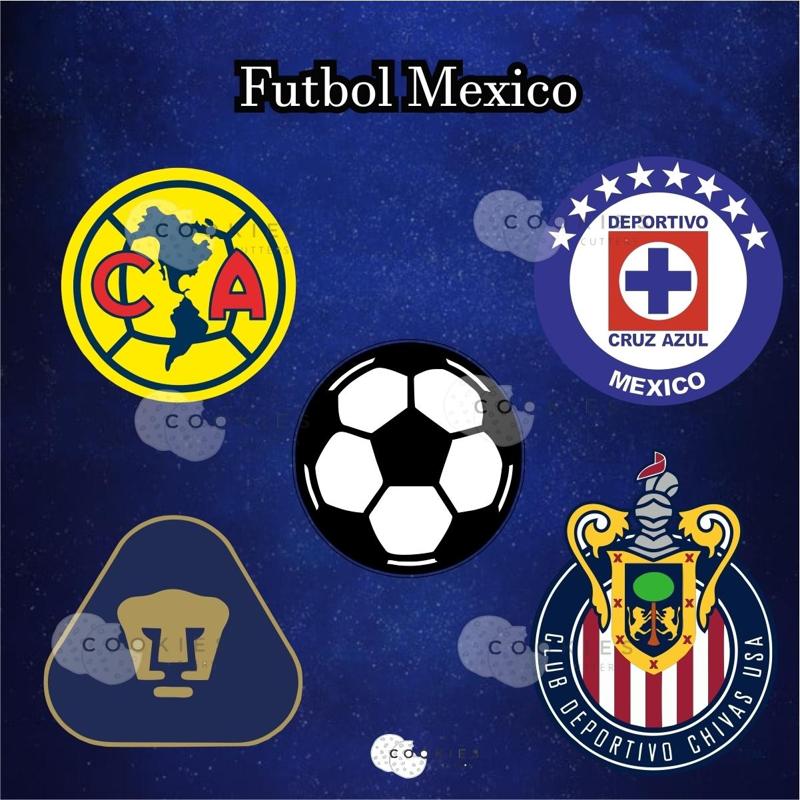 Mexican Soccer Cutter Set