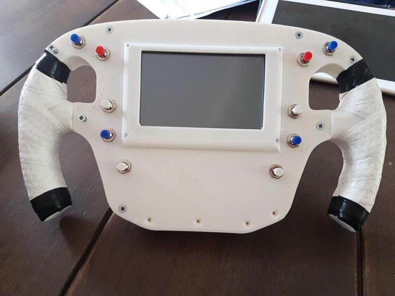 F1 Style sim racing wheel
