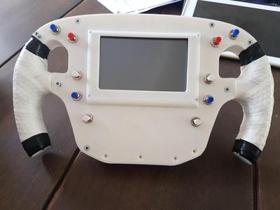 F1 Style sim racing wheel