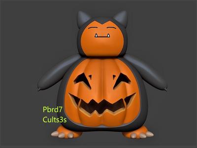 POKEMON HALLOWEEN SNORLAX POKEMON