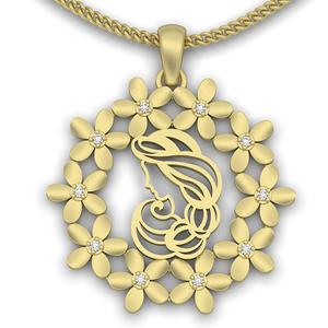 Flower pendant