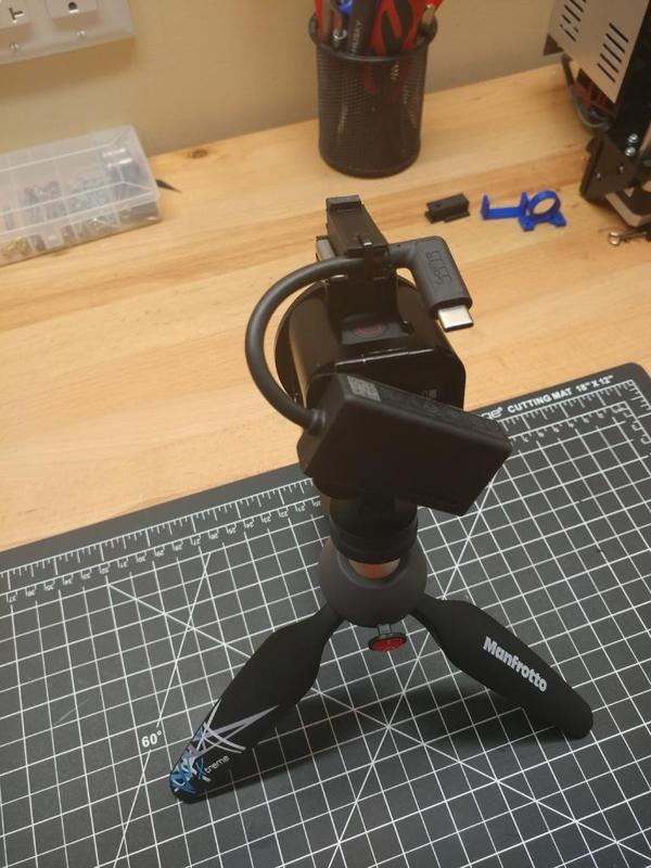 Camera Cold Shoe Cable Management
