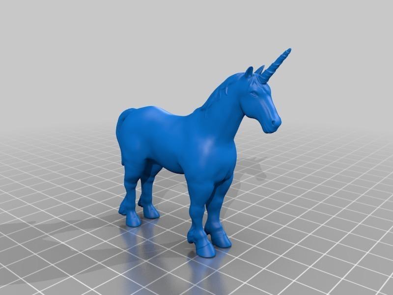ユニコーン（Unicorn）3Dデータ