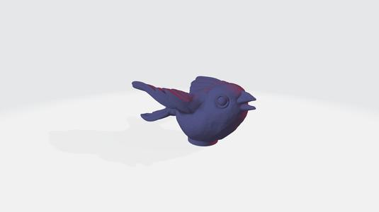 Bird 3 - 3D print ready