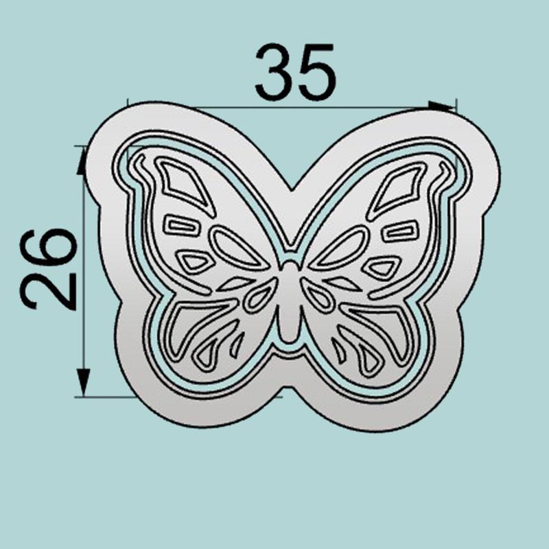 Butterfly Cutter 35mm. Cutter and Seal