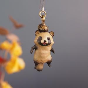Takenoko No.2 – Captured Tanuki Figurine (1-Part STL for Resin 3D Printing)