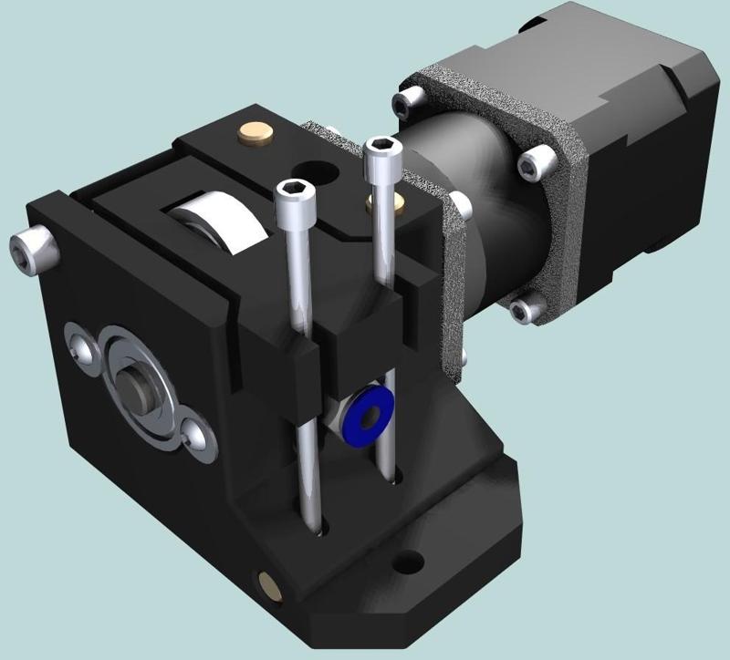 Planetary geared bowden extruder