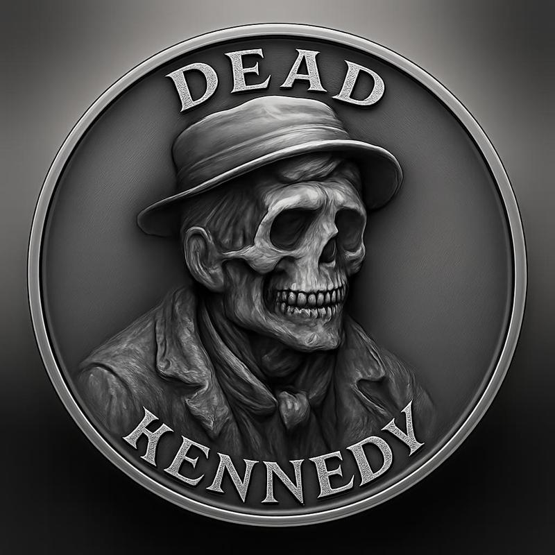 DEAD KENNEDY Z BULLION 999FS COIN TOKEN DOUBLE SIDED