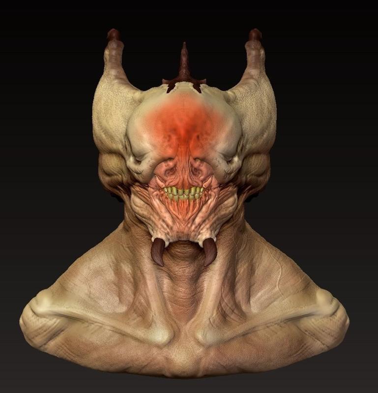 Creature Bust