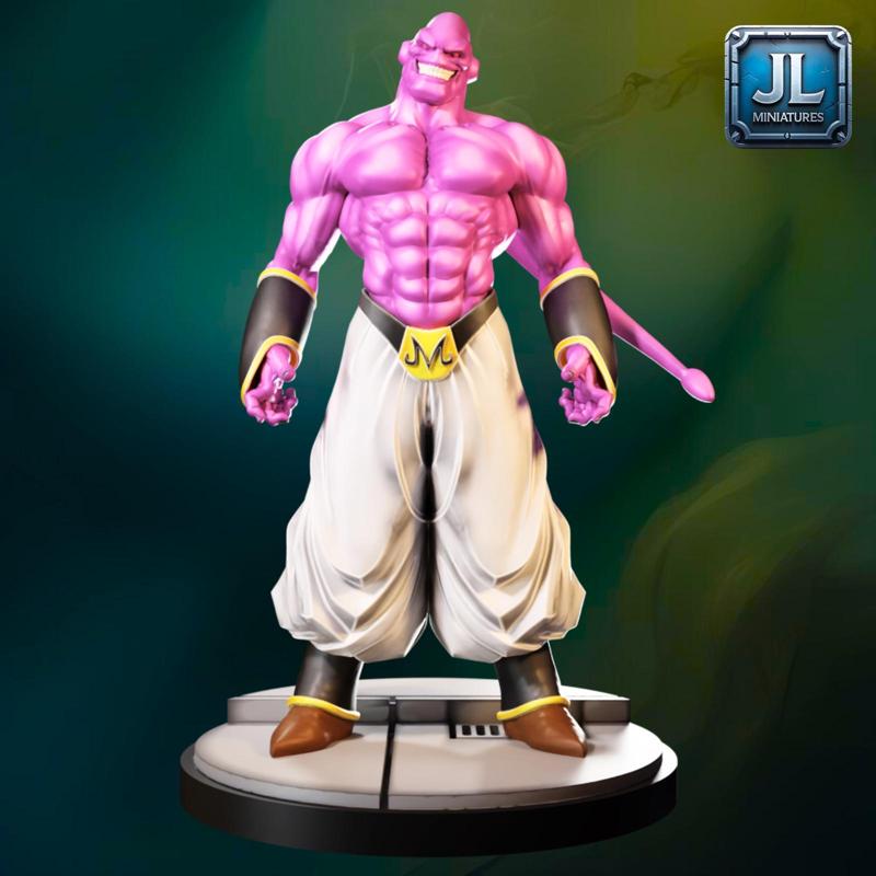 Realistic Dragon Ball Buu miniature