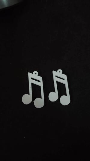 DOUBLE EIGHTH NOTE MUSICAL RINGS