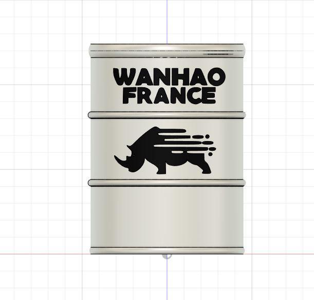 WanhaoFrance storage pot barrel